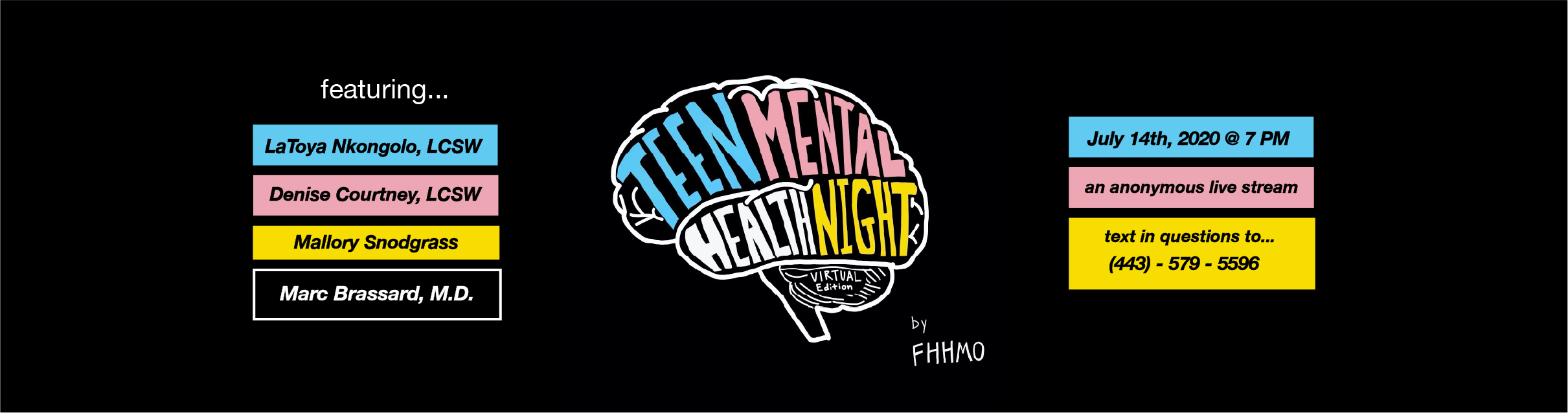 Teen Mental Health Nigh by FHHMO information